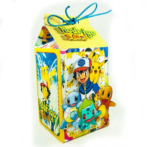 Caixa Milk Pokemon - 10 unidades