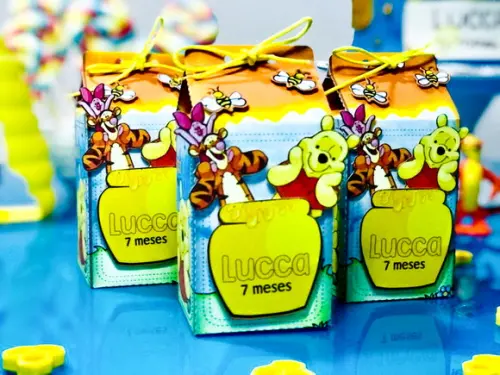 caixa milk ursinho pooh - 10 unidades