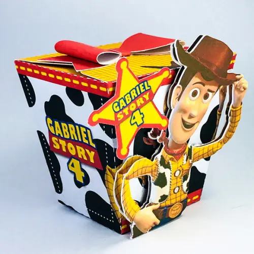 caixa sushi toy story - 10 unidades