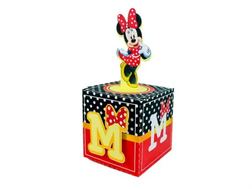 caixinha minnie vermelha
