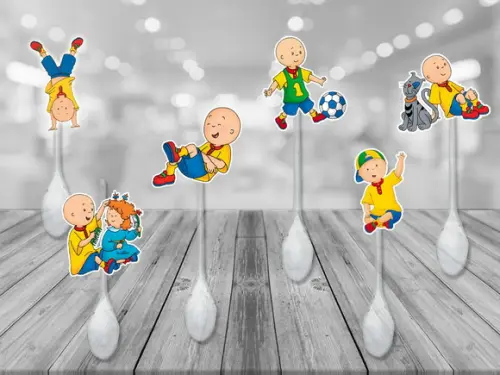 colherzinhas decoradas caillou