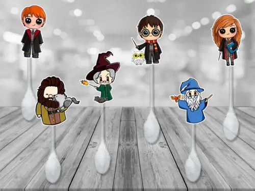 colherzinhas decoradas harry potter