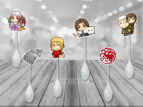 colherzinhas decoradas game of thrones got