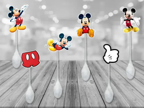 colherzinhas decoradas mickey