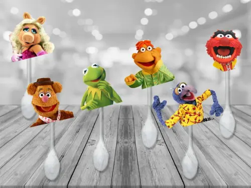 colherzinhas decoradas os muppets