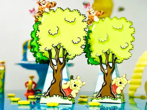 cone árvore ursinho pooh