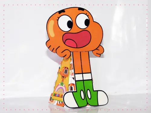 Cone Quadrado O Incrível Mundo de Gumbal
