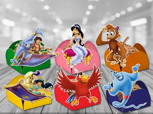 Forminhas Aladdin - 100 Unidades