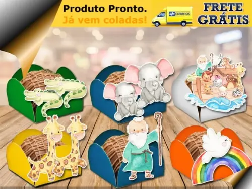 forminhas arca de noé