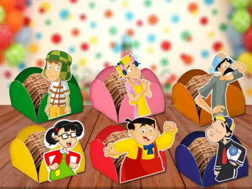 Forminhas Chaves - 100 Unidades