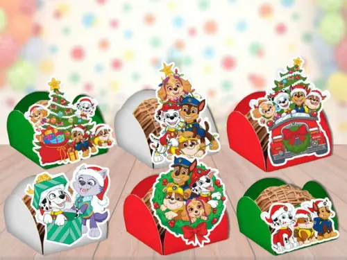 Forminhas de Natal para Doces