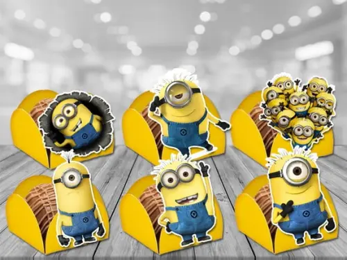 Forminhas Minions - 100 Unidades
