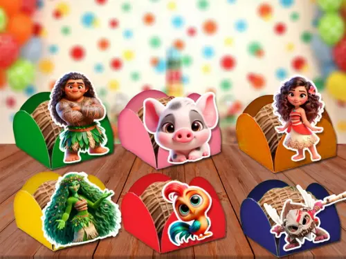 Forminhas Moana 2 - 100 Unidades - Baby