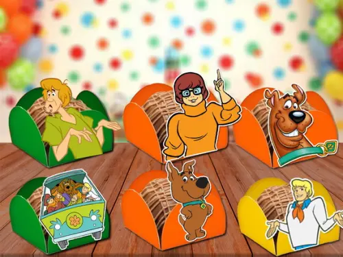 Forminhas Para Doces Scooby Doo - 100 Unidades