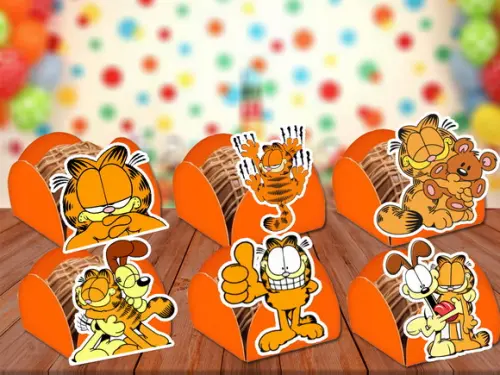 Forminhas Para Doces Garfield - 100 Unidades