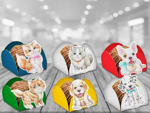 Forminhas Pets - 100 Unidades