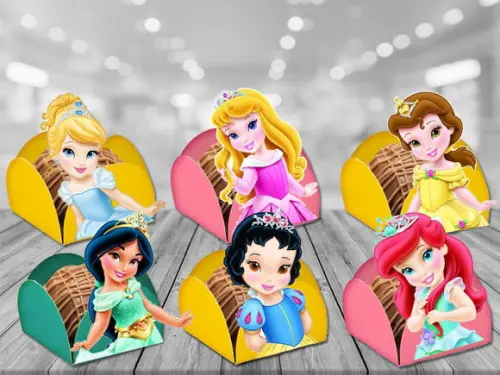 Forminhas Princesas Baby - 100 Unidades