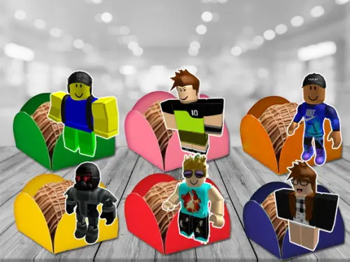 Forminhas Roblox - 100 Unidades