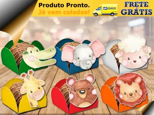 Forminhas Safari Carinhas