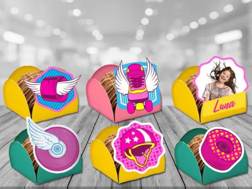 Forminhas Soy Luna - 100 Unidades