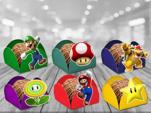 Forminhas Super Mario - 100 Unidades