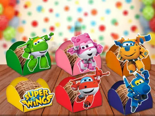 Forminhas Super Wings - 100 Unidades