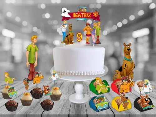 Kit Festa scooby doo