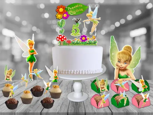 Kit Festa Tinkerbell - sininho