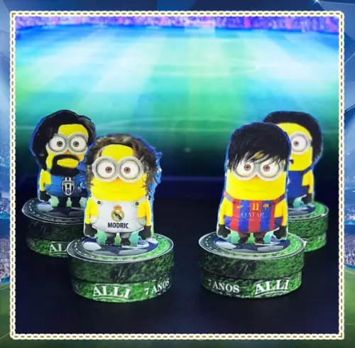 Latinha 3d Minions Champions League