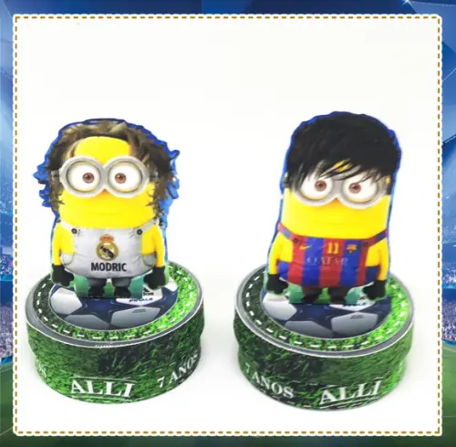 Latinha 3d Minions Champions League
