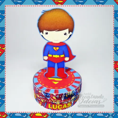 Latinha 3D Superman
