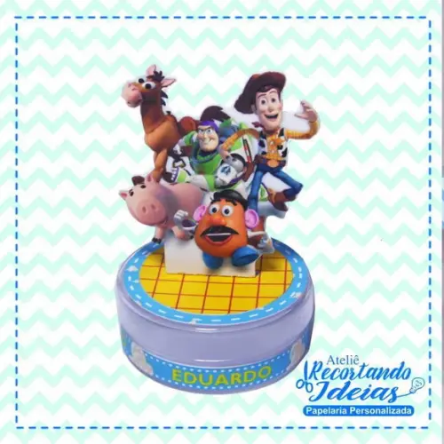 Latinha 3D Toy Story
