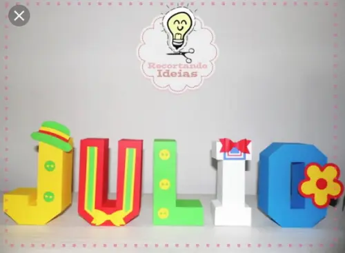 Letra 3d Patati Patatá