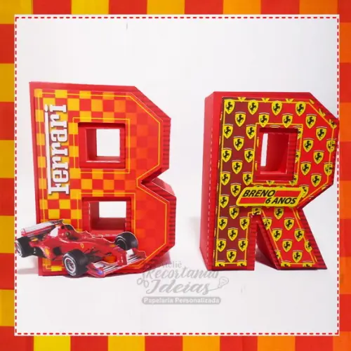 Letras 3D Ferrari