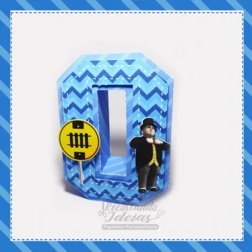 Letras 3D Thomas e seus Amigos