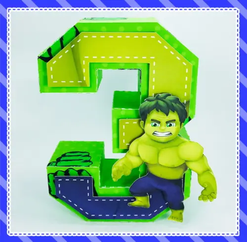 Letras 3d vingadores