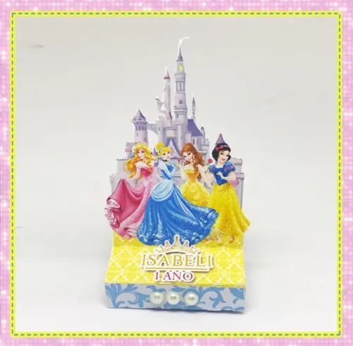 Porta Bi duplo Chocolate - Princesas