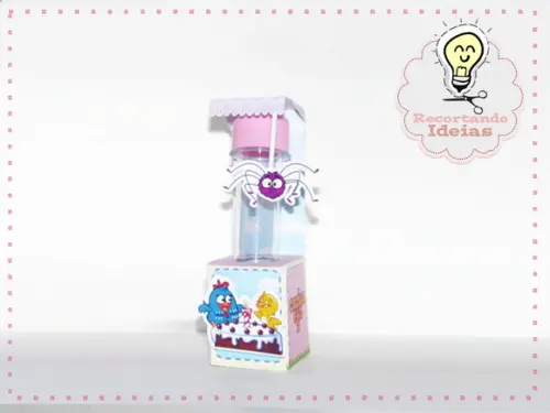 Porta Tubete Galinha Pintadinha