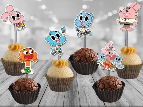 Topper Gumball - 100 unidades
