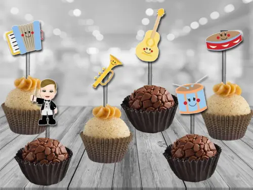 Topper Instrumentos Musicais - 100 unidades