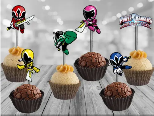 Topper Power Rangers - 100 unidades