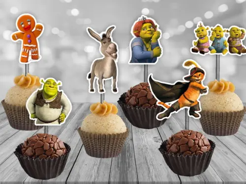 Topper Shrek - 100 unidades