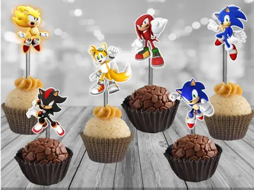 Topper Sonic - 100 unidades