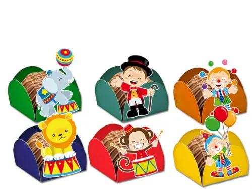 Forminhas para Doces Circo