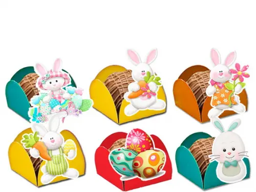 Forminhas para Doces Coelhinho da Páscoa