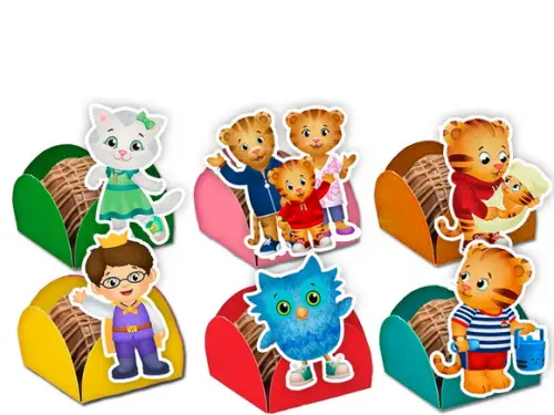Forminhas para Doces Daniel o Tigre