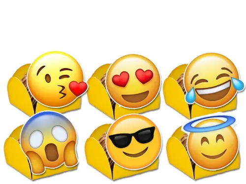 Forminhas para Doces Emoji