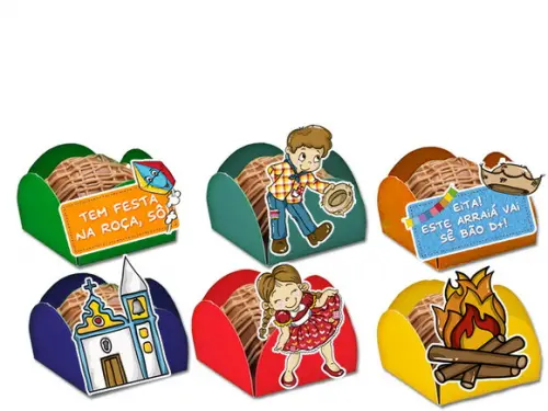 Forminhas para Doces Festa Junina