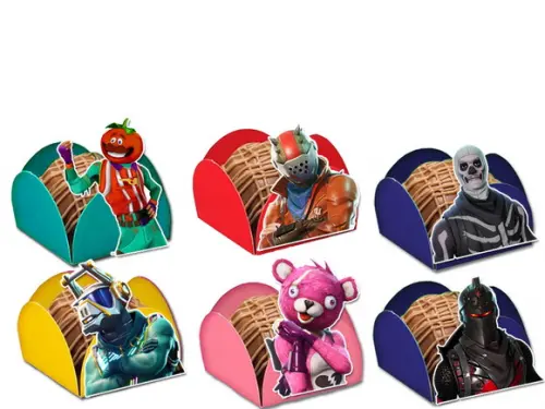 Forminhas para Doces Fortnite