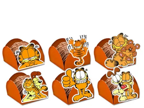 Forminhas para Doces Garfield